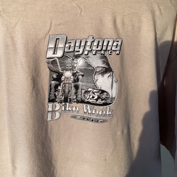 75th Anniversary 2016 Daytona Beach tee shirt - Picture 4 of 4